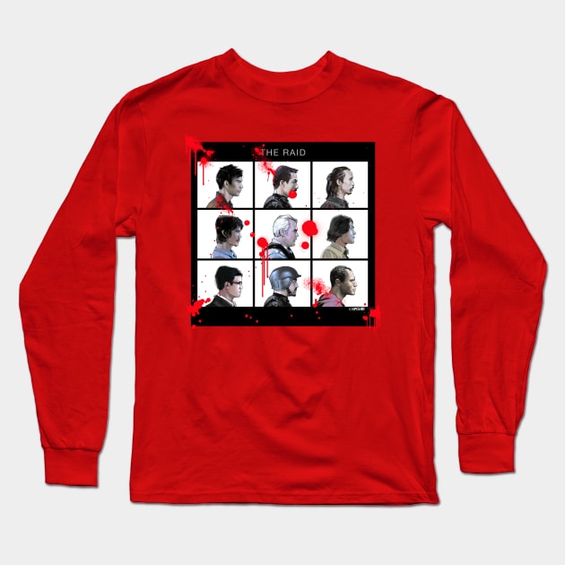 The Raid Blood Edition Long Sleeve T-Shirt by spacelord